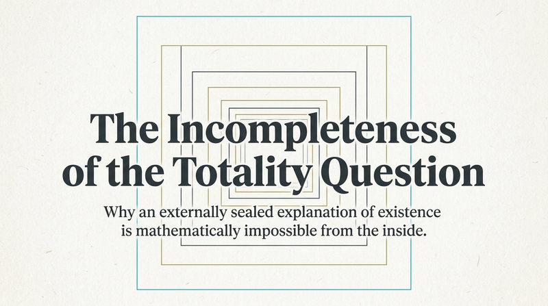 Why Is There Something Rather Than Nothing slide deck cover